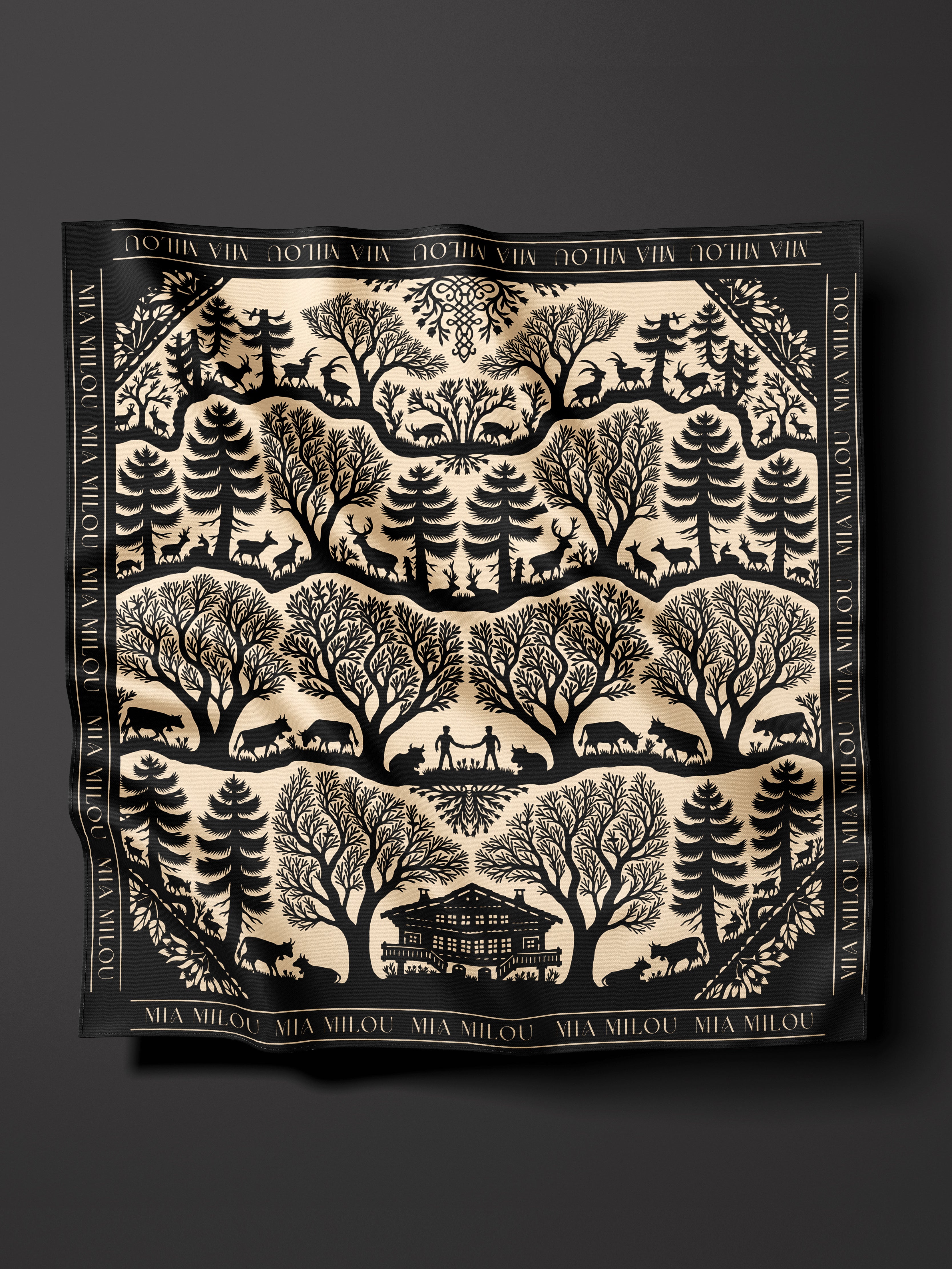 ALPINA Seidenfoulard